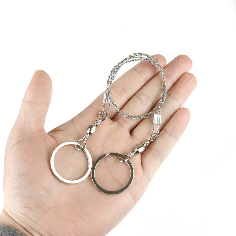 Field Survival Wire Saw for Outdoor Adventure and Emergency Preparedness