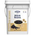 Dried Black Beans 4-Gallon Pail, 237 Servings