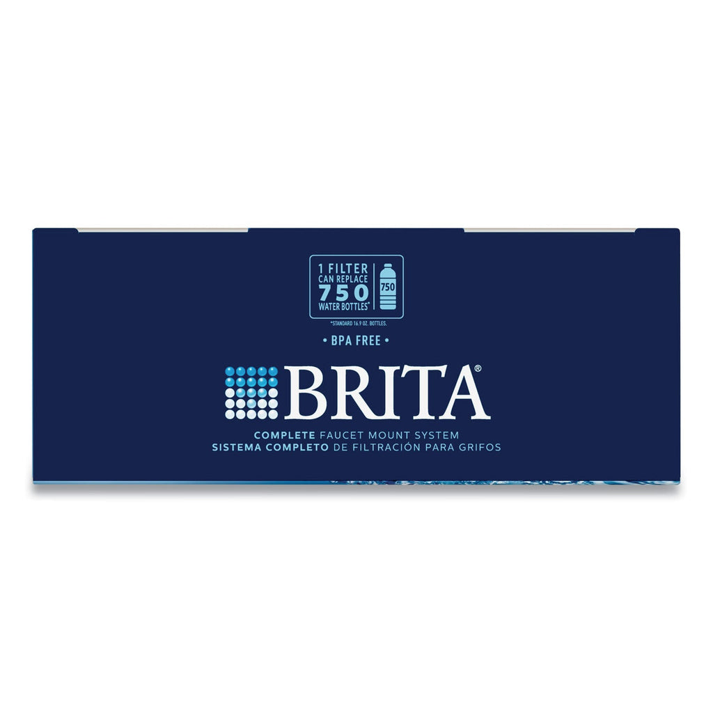 Brita On Tap Faucet Water Filter System, White