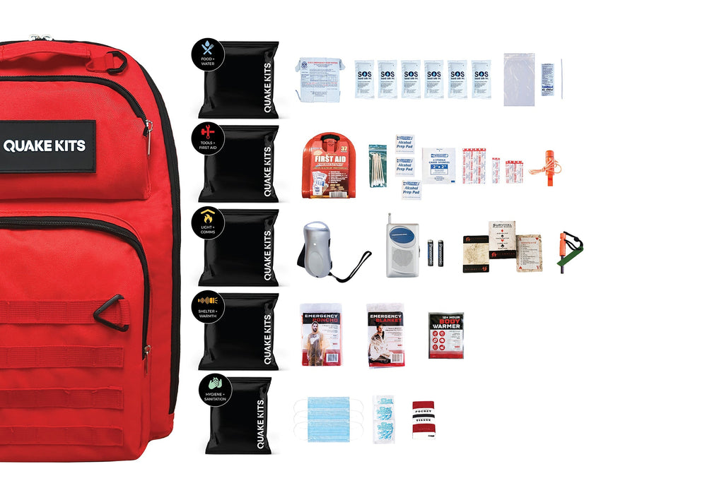 Prepared Survival Kit -  Emergency & Disaster Go Bag