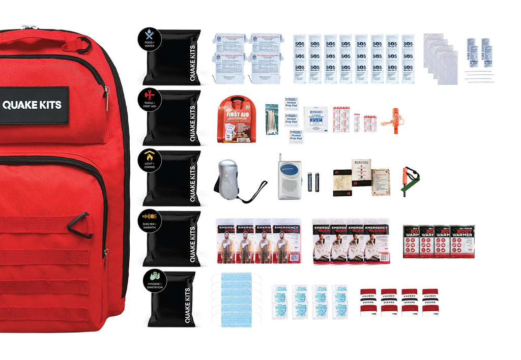 Prepared Survival Kit -  Emergency & Disaster Go Bag
