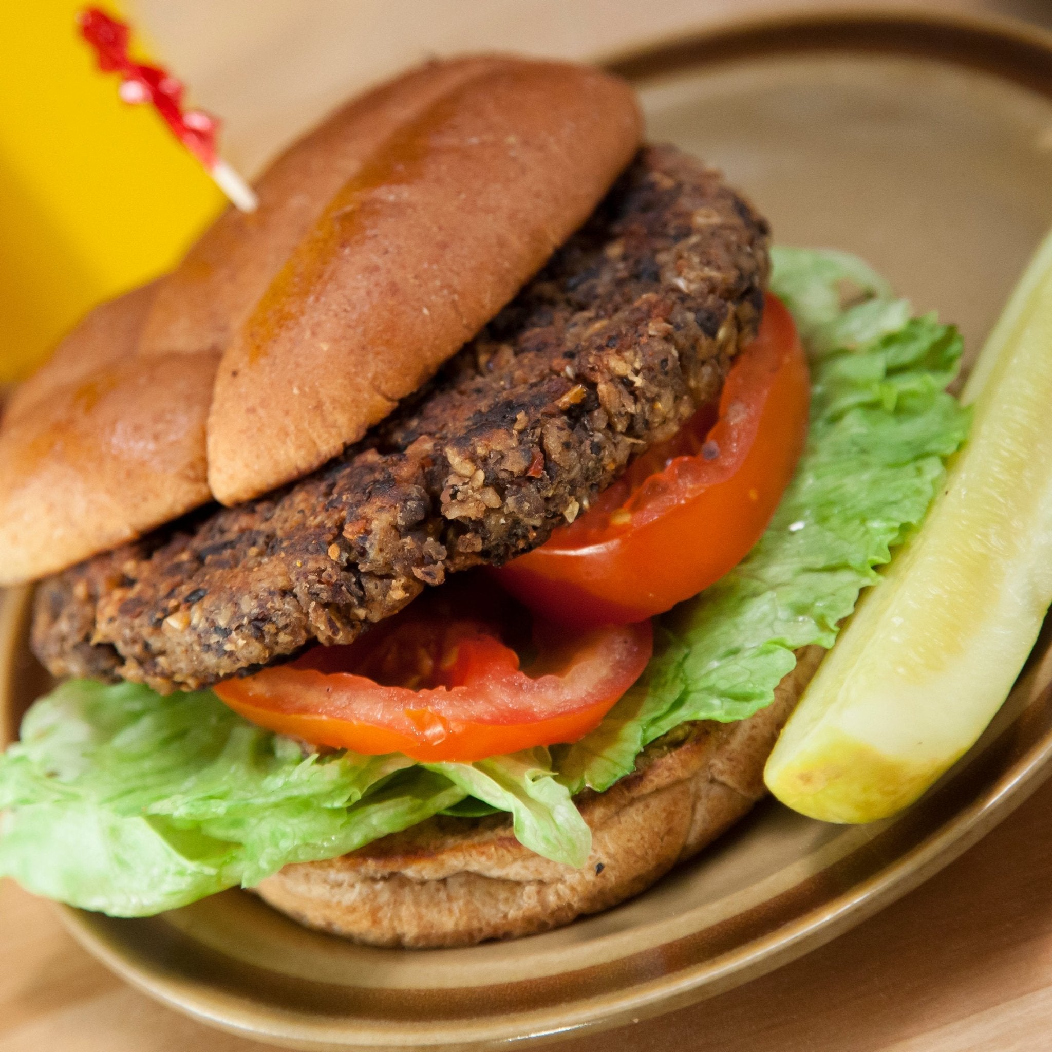 Gluten Free Black Bean Burger Mix Can, 38 Servings