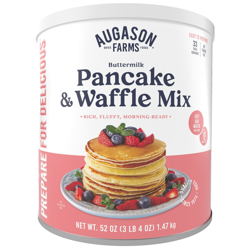 Buttermilk Pancake & Waffle Mix Can, 33 Servings