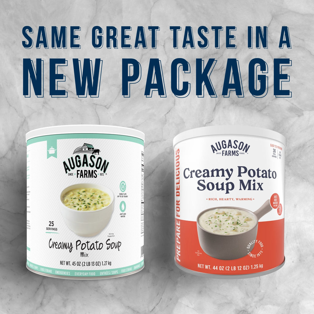 Creamy Potato Soup Mix Can, 36 Servings
