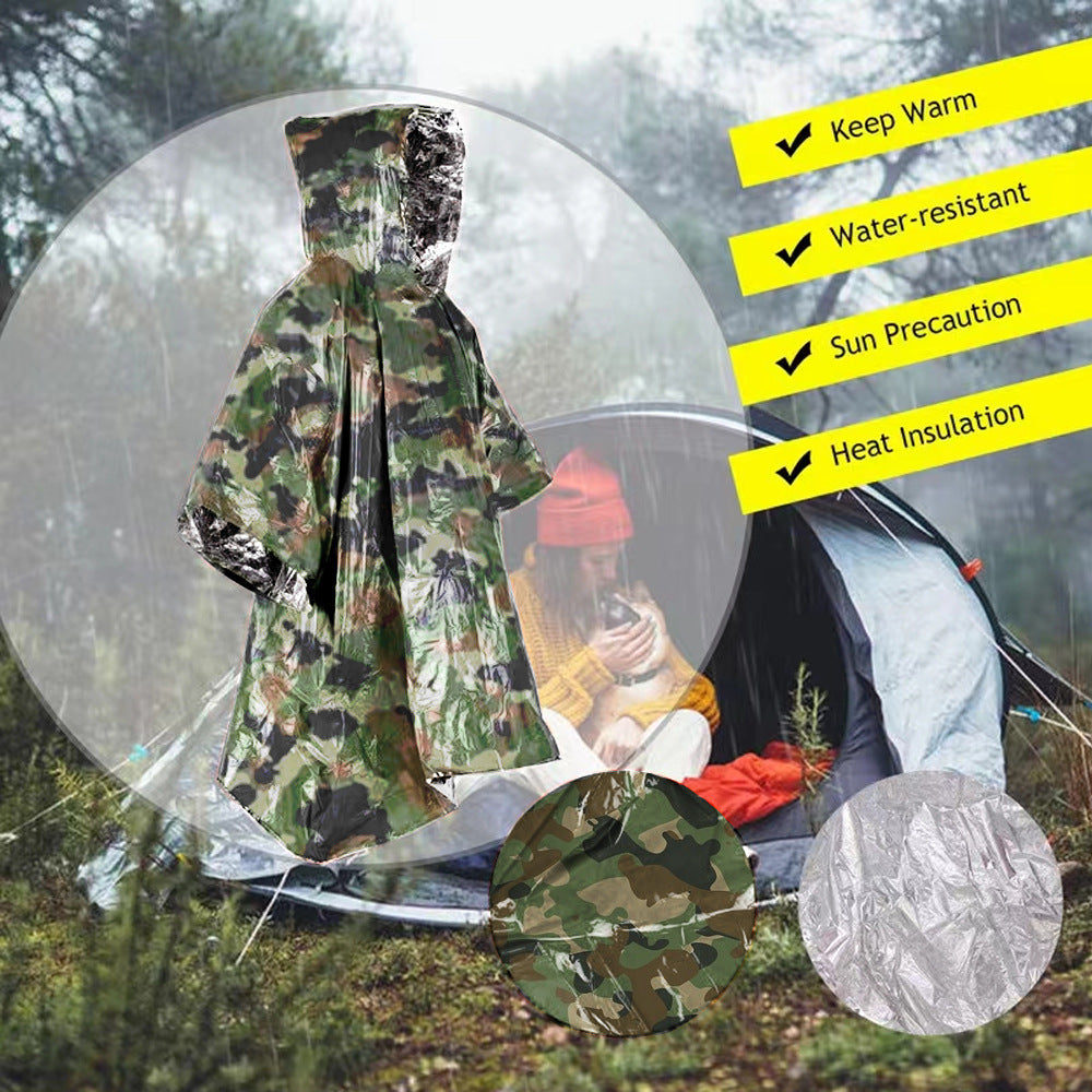 Emergency Poncho for Unexpected Weather Protection