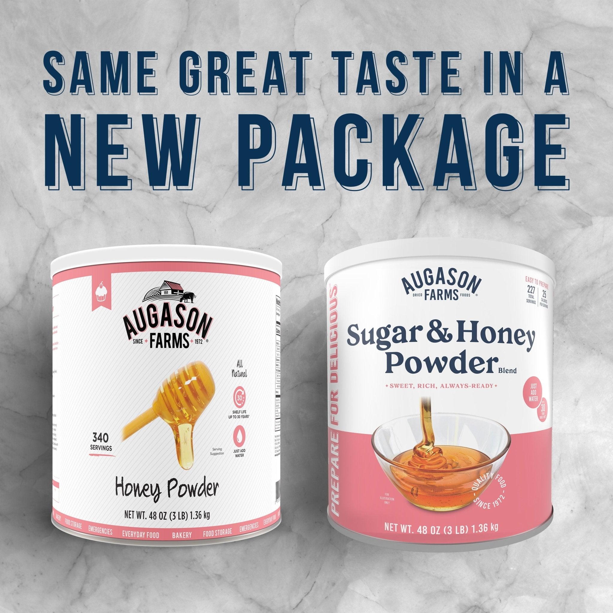 Sugar & Honey Powder Blend Can, 227 Servings